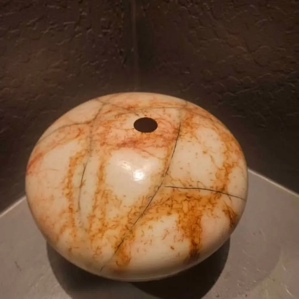 Sagar Fire Glazed Pottery Vase 5.5